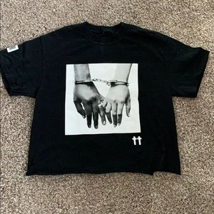 Beyonce and Jay-z OTR II crop shirt! Never worn